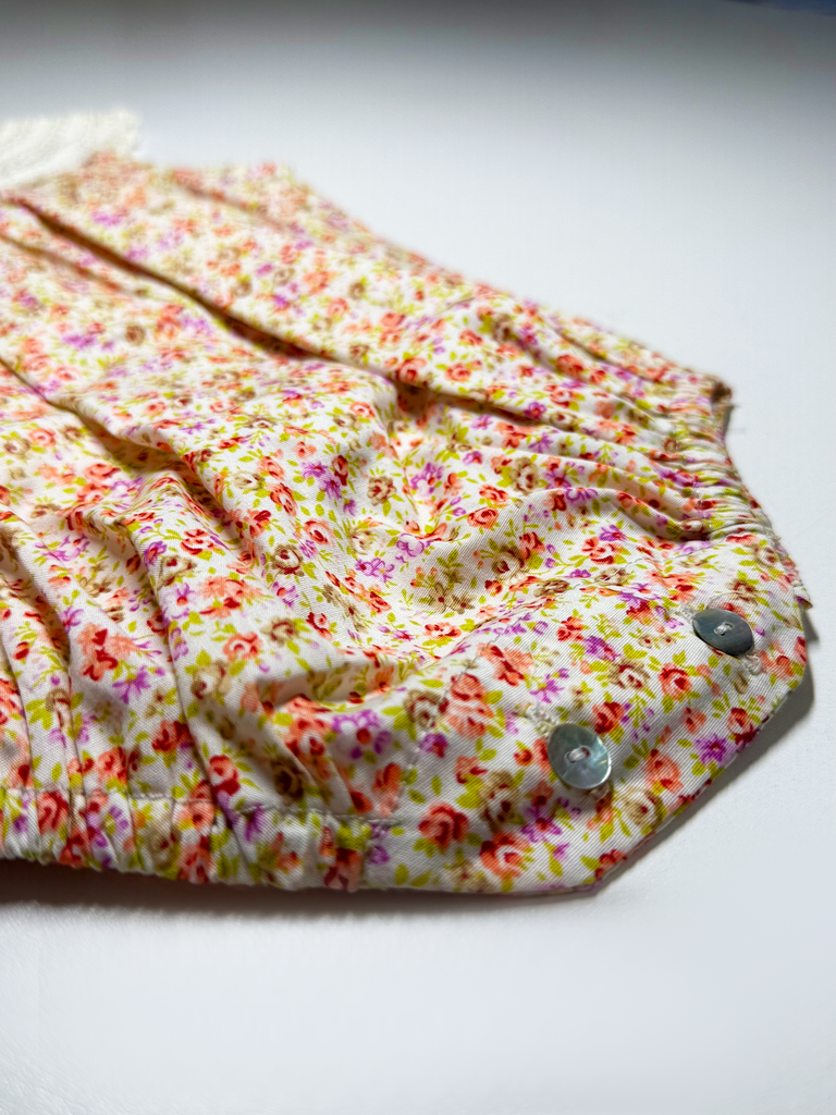 Bombacho con pechera a crochet