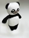 Oso panda-Tejido