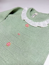 Enterizo verde - flower