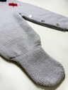 Enterizo gris - rombo