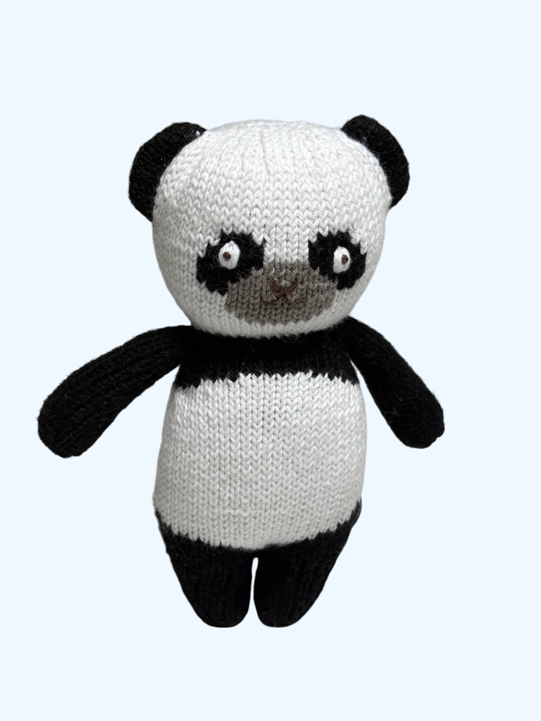 Oso panda-Tejido
