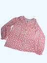 Blusa manga larga - floreado