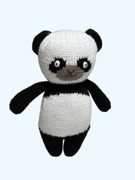 Oso panda-Tejido